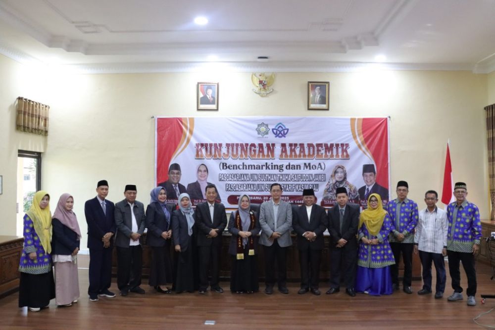 Sinergi Akademik UIN Suska dan UIN Jambi, Fokus Penguatan Pascasarjana