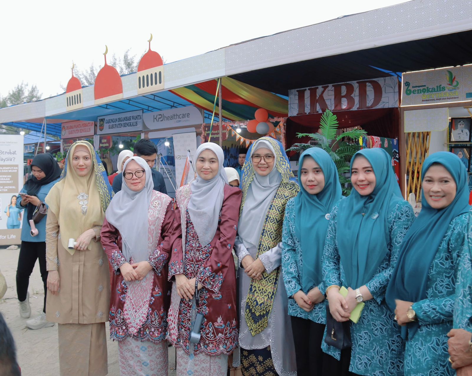 TP PKK Kabupaten Bengkalis Ikut Meriahkan Bazaar UMKM MTQ Ke-43 Tingkat Provinsi Riau