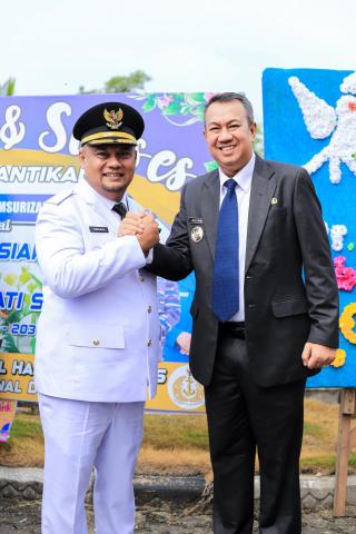 Wakil Bupati Kepulauan Meranti Hadiri Pelantikan Bupati Siak Periode 2025–2030