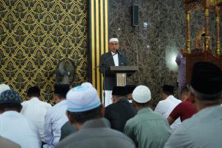 Salat Idul Adha di Masjid Al Falah Sungai Guntung, Bupati Ajak Teladani Kisah Nabi Ibrahim 