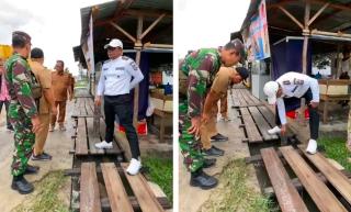 Bupati Zukri Minta Jajarannya Cari Akan Persoalan Banjir di Lintas Timur 