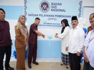 Dapur MBG Yayasan Jefry Noer Madani Launching di Riau
