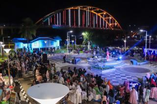 Ratusan Warga Ramaikan Festival Budaya Kreatif Melayu di Rumah Tuan Kadi