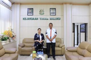 Luar Biasa, Kajati Maluku Terima Kunjungan Kerja Inspektur Jenderal Kemenbud RI