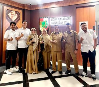 Pemko Pekanbaru Sambut Pemkab Kampar Lakukan Studi Tiru MCP KPK