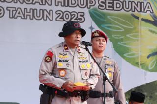 Polda Riau dan Warga Tanjung Belit Deklarasikan Selamatkan Hutan Rimbang Baling