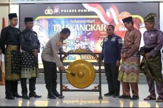 HUT Bhayangkara, Polres Dumai Ajak Generasi Muda Ekspresikan Cinta Tanah Air Lewat Karya Seni