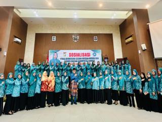TP PKK Kampar Gelar Sosialisasi Etika Berbusana Bagi Perempuan Sesuai Norma dan Budaya