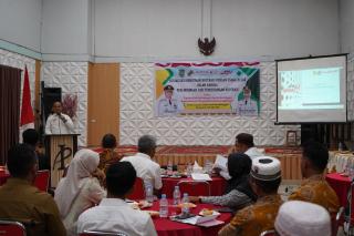 Bupati Inhil H Herman Buka Sosialisasi Kemitraan Koperasi dan Usaha Besar