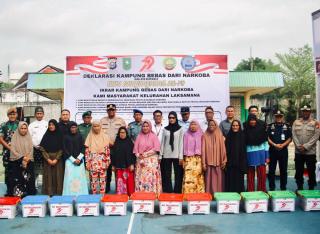 Pemko Dumai Dukung Penuh Polri Wujudkan Kampung Bebas Narkoba 