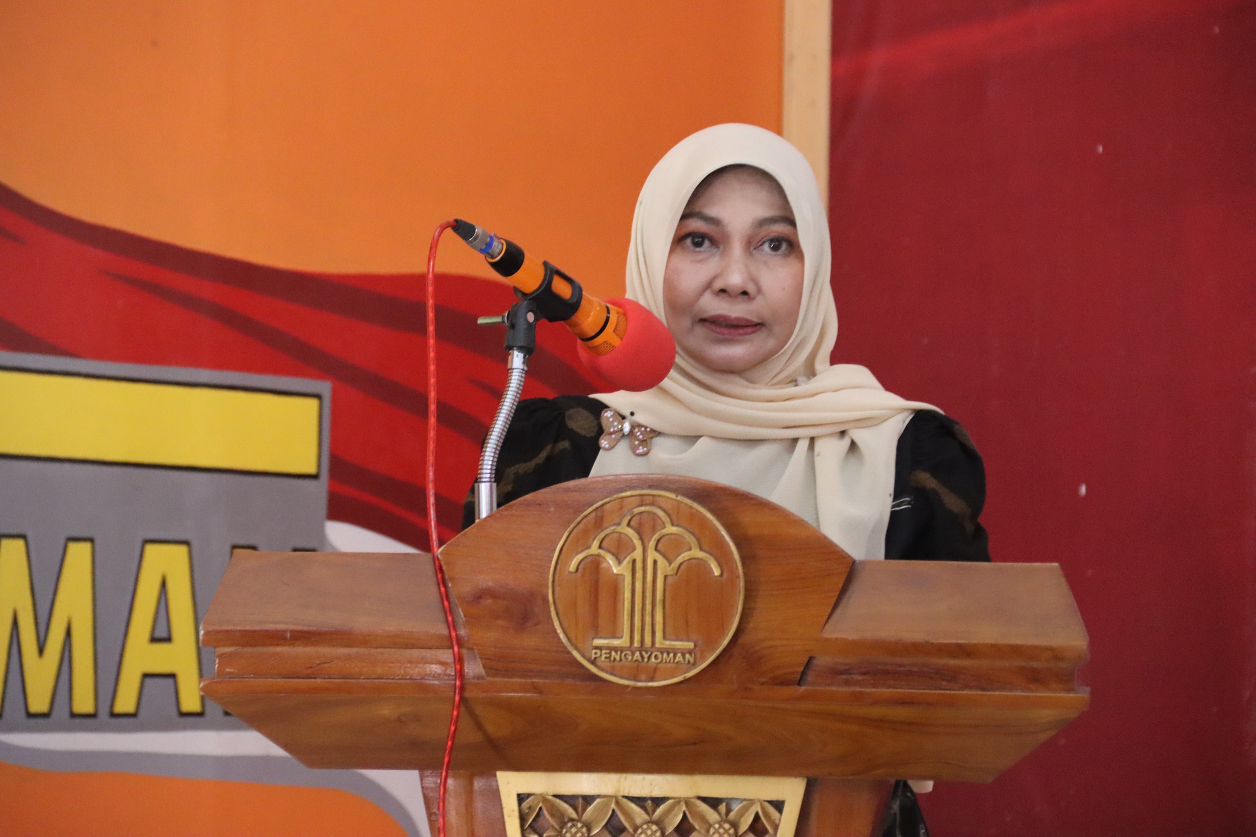 Bunda PAUD Inhil Buka Penyuluhan Kekerasan Terhadap Perempuan di Lapas Tembilahan
