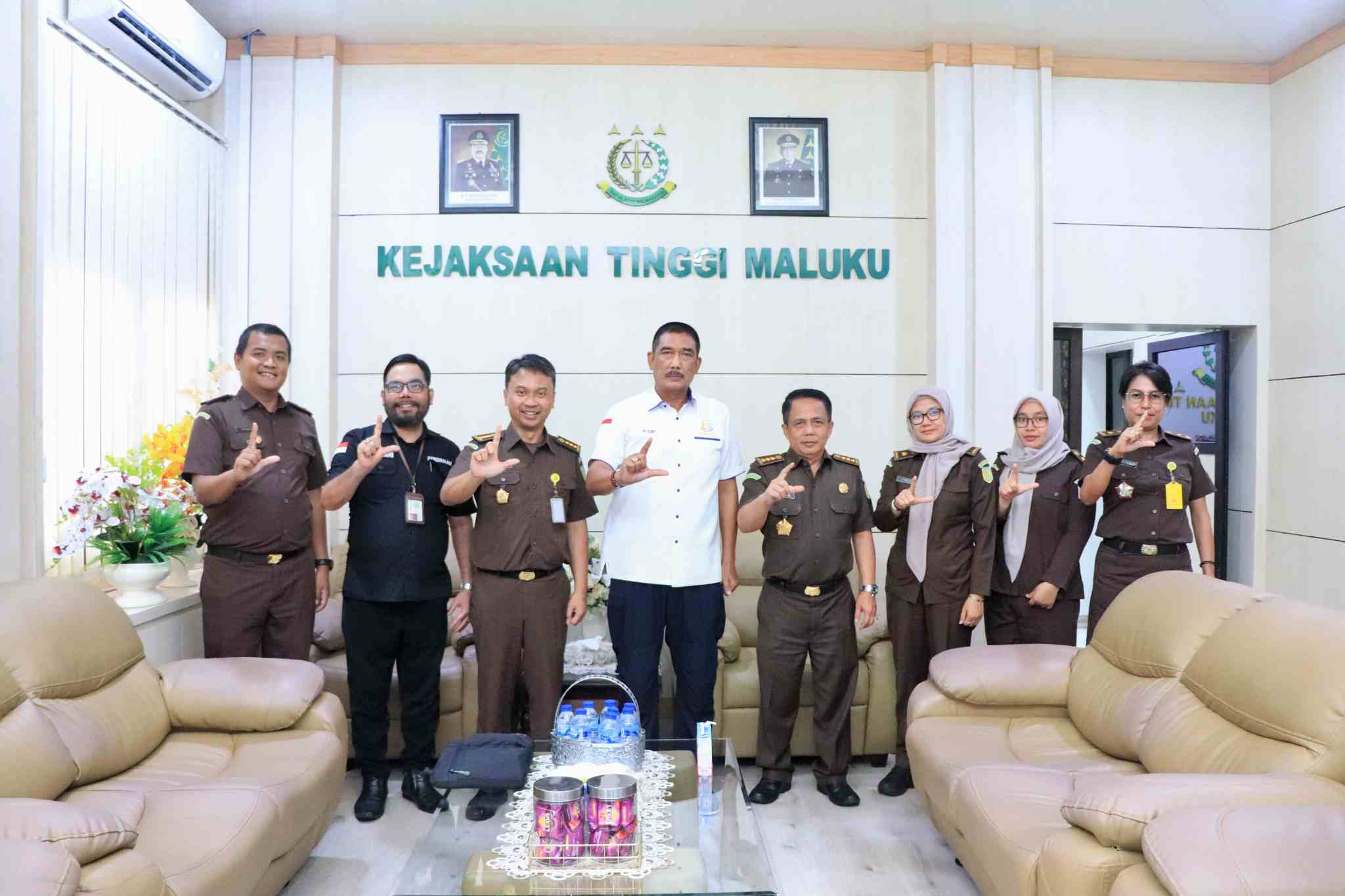 Biro Hukum Hubungan Luar Negeri Kejagung RI Berkunjung di Kejati Maluku, Ini Agendanya