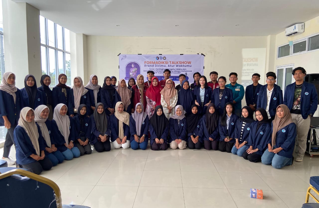 Formadiksi Kip-K Polbeng Gelar Talk Show “Brand Dirimu, Atur Waktumu”