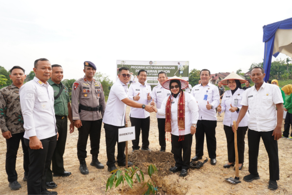Libatkan Warga Binaan Pemasyarakatan, Rutan Pekanbaru Sulap Lahan Tidur Jadi Kebun Produktif