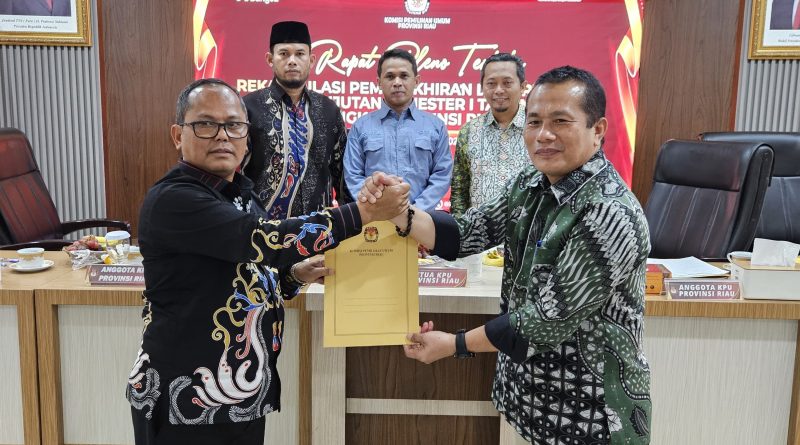 Bawaslu Ikuti Rapat Pleno Terbuka Rekapitulasi Pemutakhitan Data Pemilih Berkelanjutan Semester I 