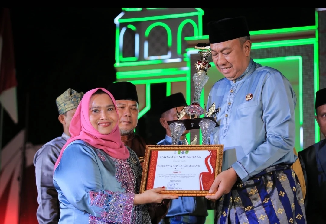 Kepulauan Meranti Raih Juara III Pawai Taaruf, Tempati Posisi 10 di MTQ Provinsi Riau Tahun 2025