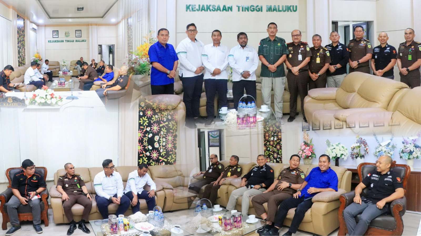Kajati Maluku Terima Kunjungan Silaturahmi General Manager PT ASDP Cabang Ambon 