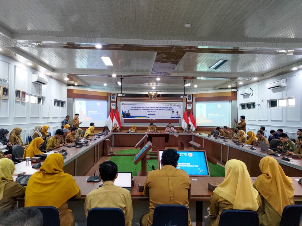 Perkuat Kapasitas Inovasi, BRIDA Kota Dumai Gelar Sosialisasi untuk Seluruh Perangkat Daerah