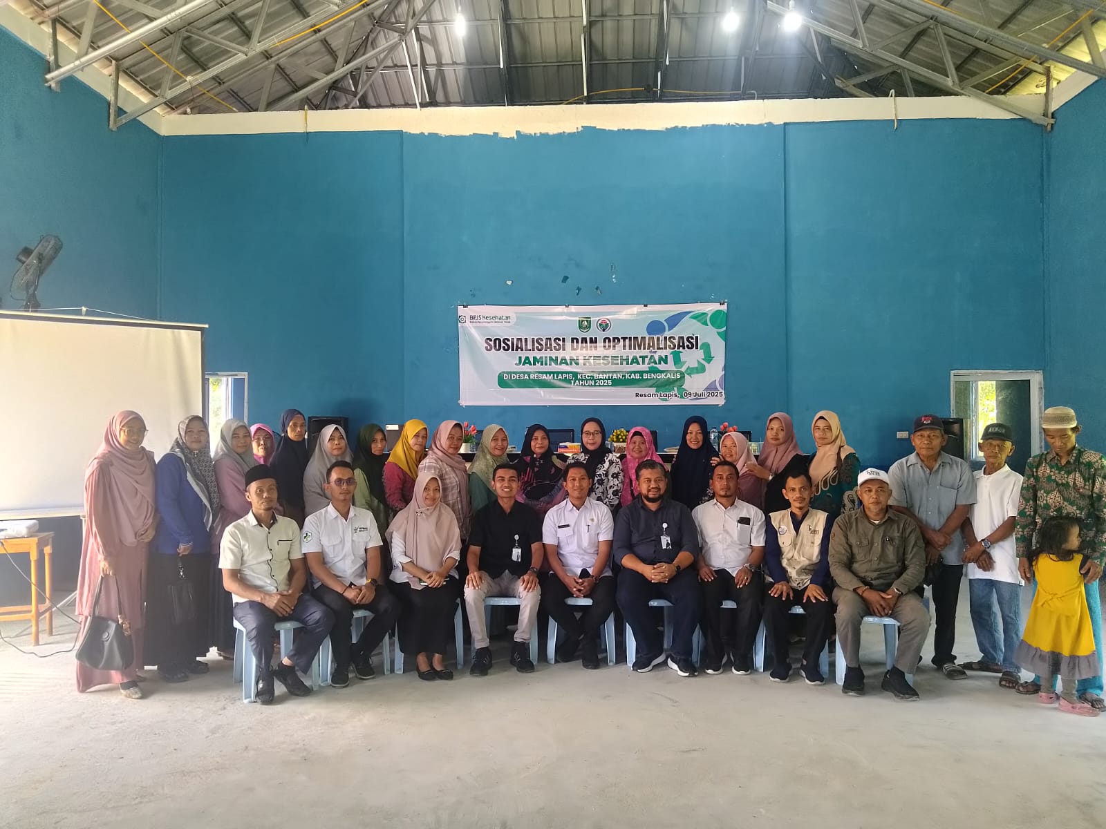 Pemdes Resam Lapis Gelar Sosialisasi BPJS Kesehatan