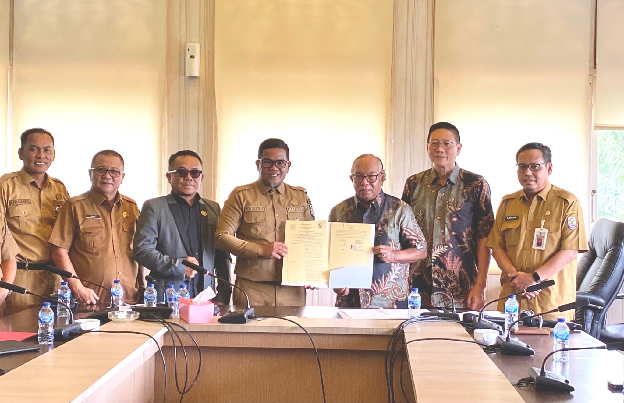 Pemkab Pelalawan Kerjasama Pengembangan SDM dengan Institut Bisnis dan Teknologi Pelita Indonesia