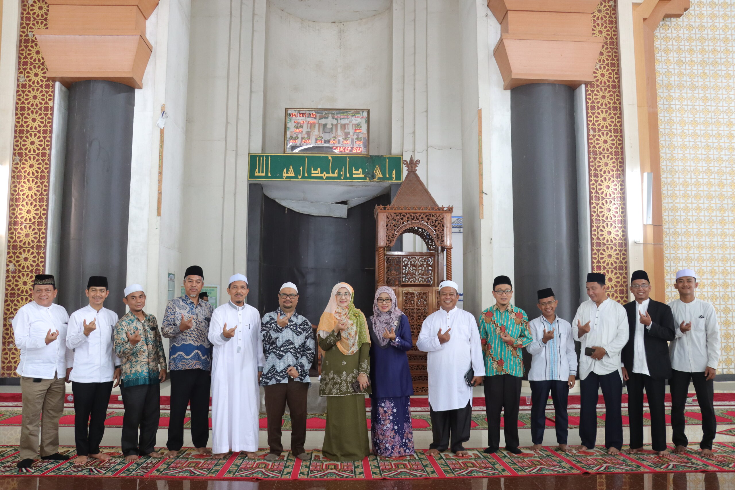 UIN Suska Riau Memulai Era Baru: Perkuat Kepemimpinan dengan Zikir Akbar dan Istighosah