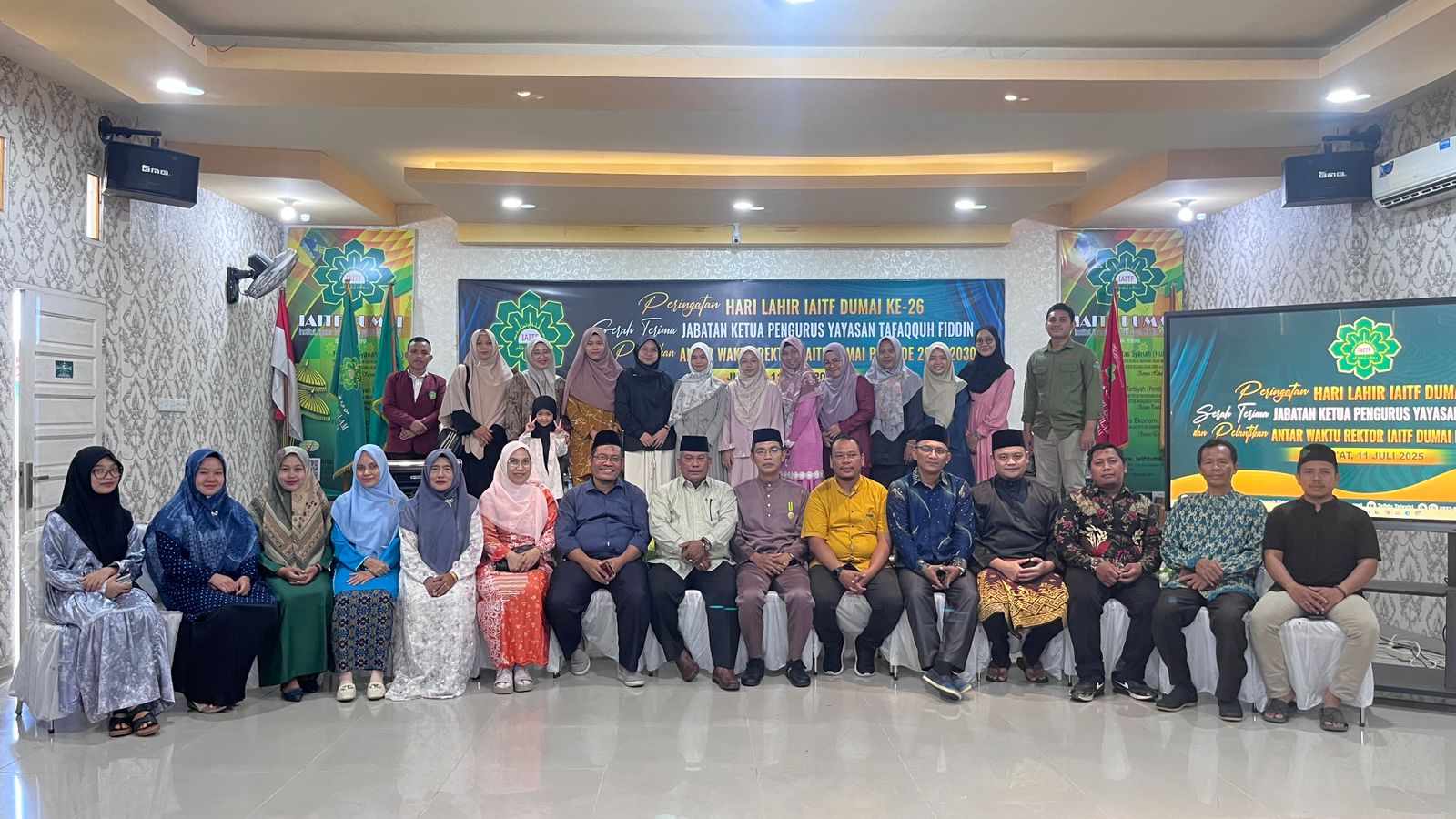 H Hambali Jabat Ketua Yayasan IAITF Dumai