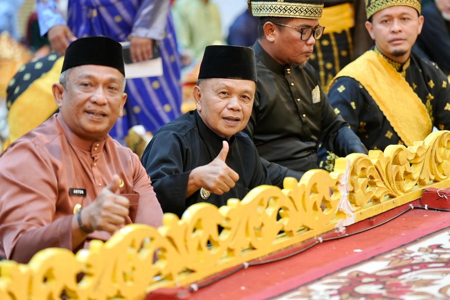 Bupati Asmar Hadiri Anugerah "Ingatan Budi" untuk Kapolri di Pekanbaru