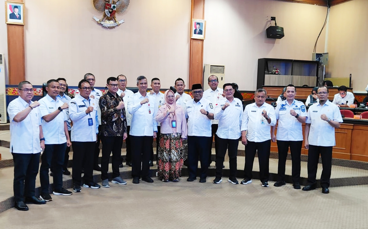 Bupati Bengkalis Ikuti Rakor Sinkronisasi Kebijakan Pelindungan Data dan Transaksi Elektronik