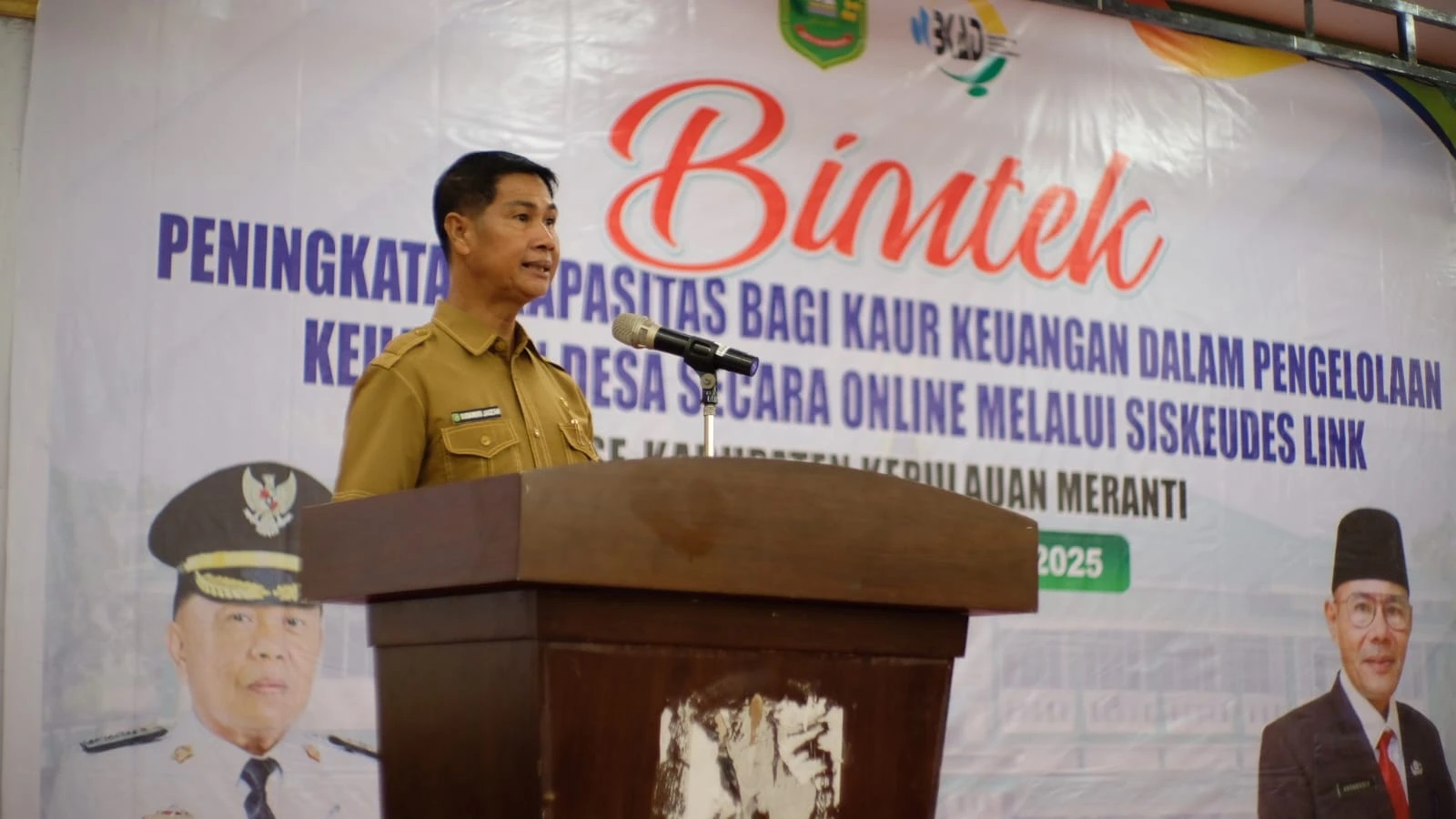 Pemkab Meranti Gelar Bimtek Siskeudes Bagi Kaur Keuangan Desa