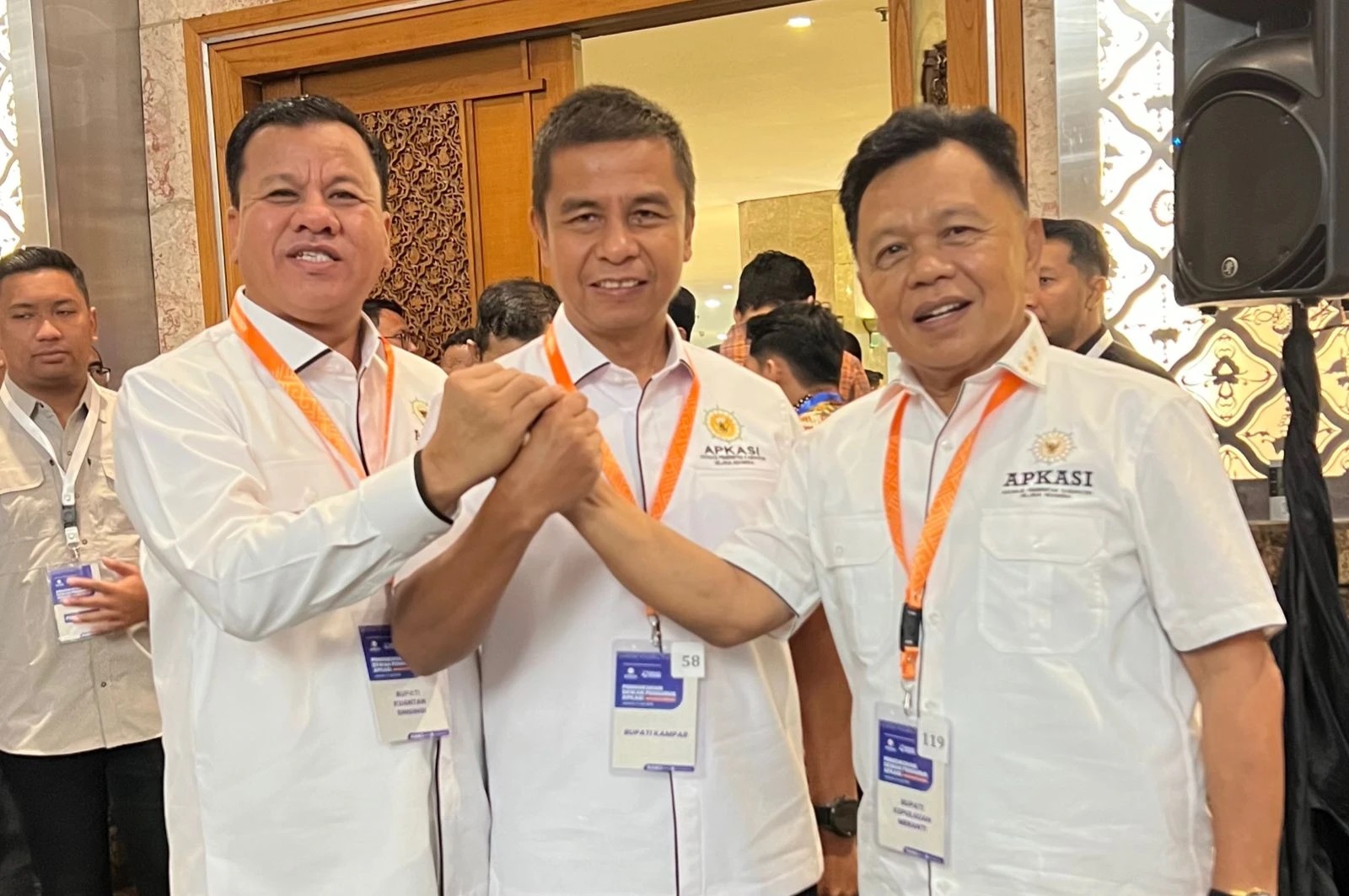 Bupati Asmar Dikukuhkan Sebagai Sekretaris Bidang Investasi dan Hilirisasi Apkasi