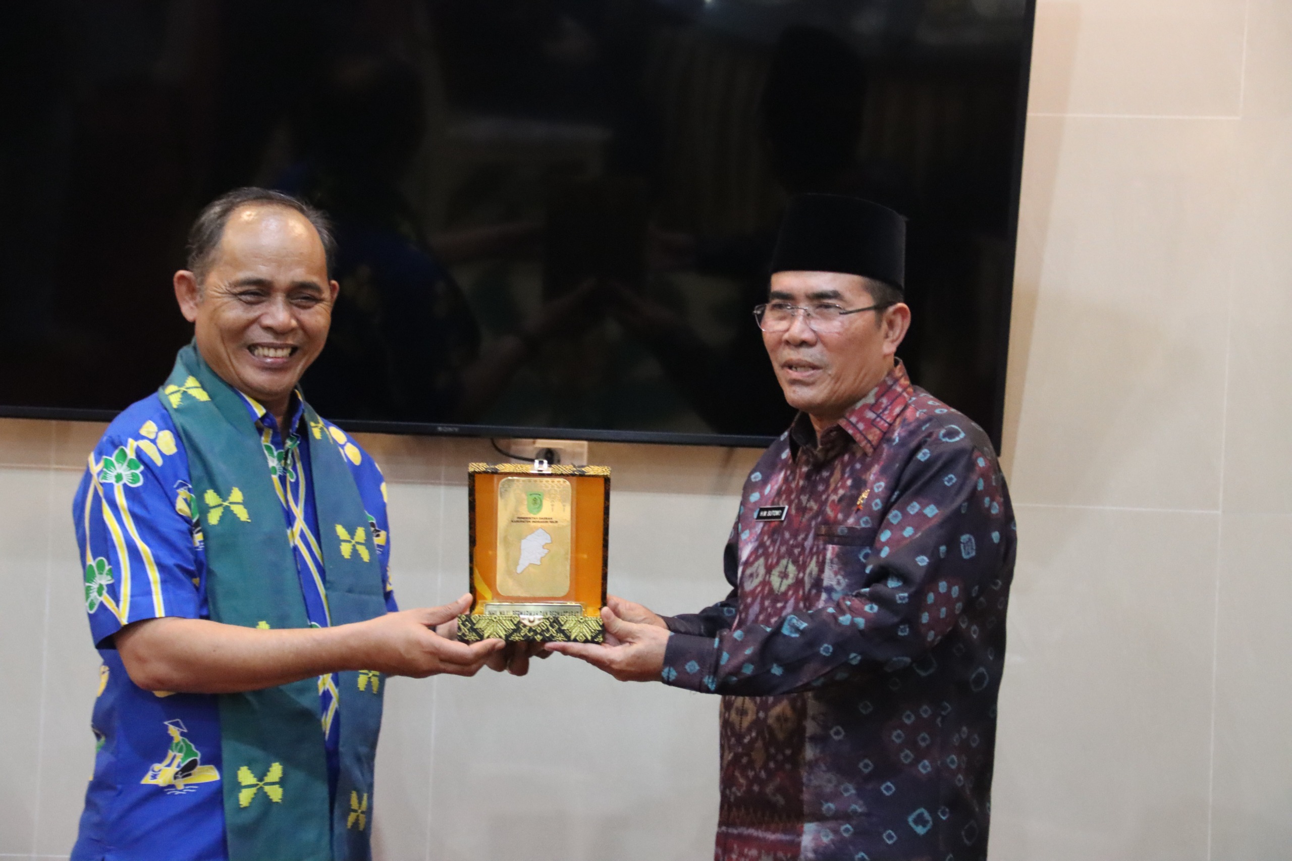 Bupati Herman Sambut Kedatangan Ketua PTA Pekanbaru