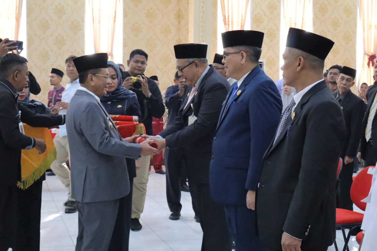 Bupati Rohil Melantik Pejabat Pratama, Berikut Daftarnya 
