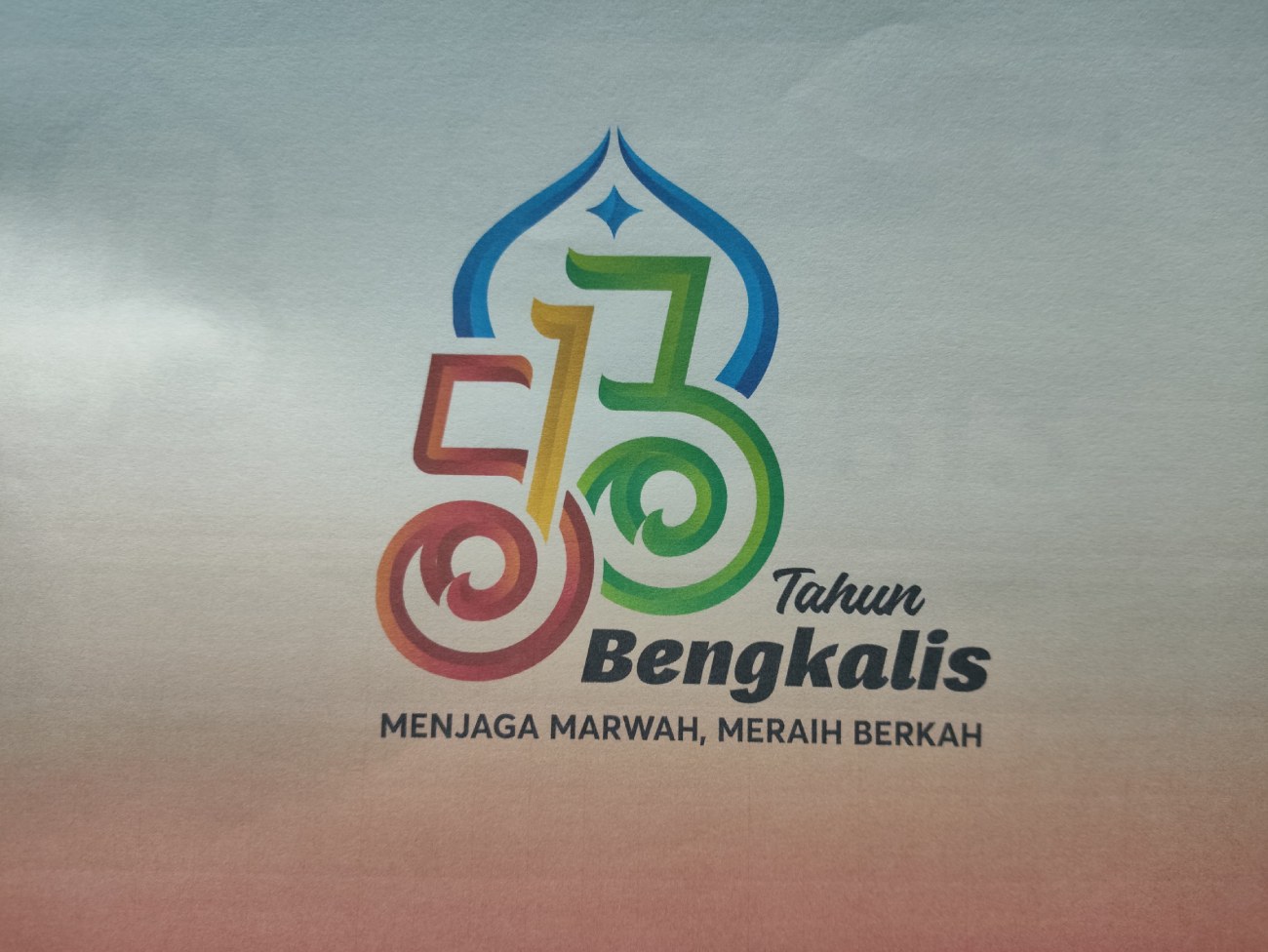 Logo Hari Jadi Bengkalis 2025: Refleksi Rasa Syukur Atas Pembangunan Berkelanjutan