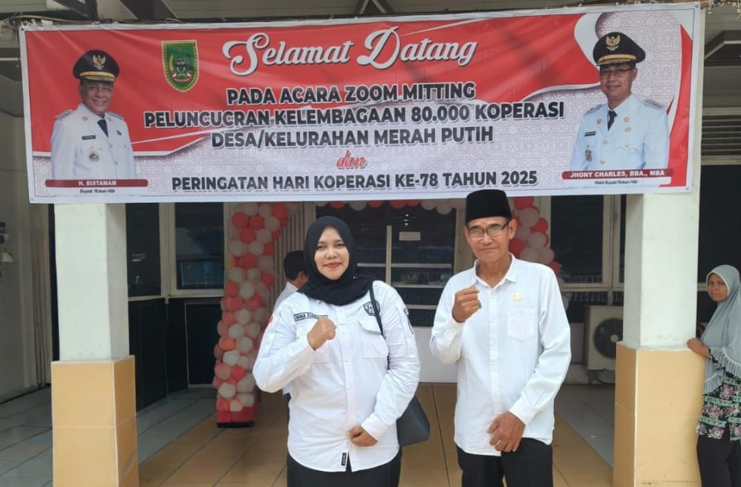 Desa se- Kecamatan Sinaboi Hadiri Peluncuran Koperasi Desa Di Bagansiapiapi