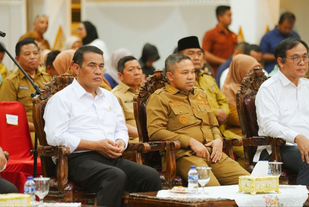 Mentan Amran Dorong Fokus Hilirisasi dan Pengembangan Lahan di Riau