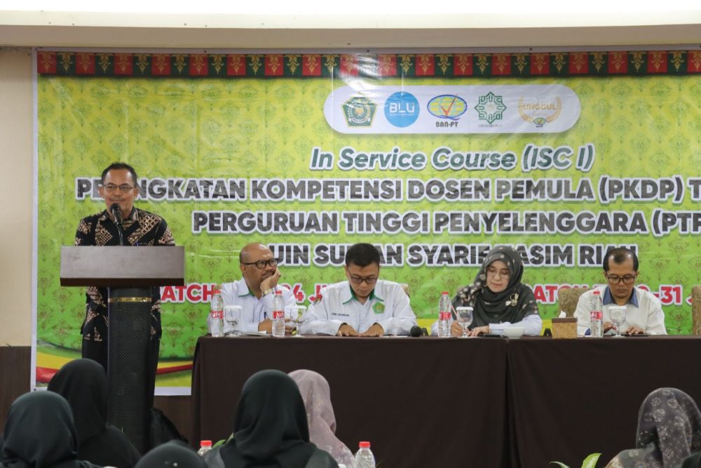 Rektor UIN Suska Sebut ISC Jadi Langkah Awal Cetak Dosen Unggul dan Berintegritas