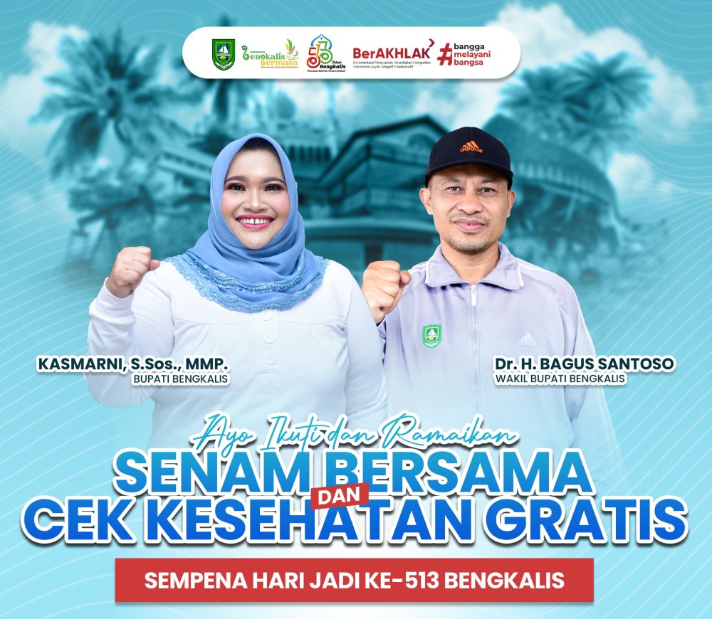 Hari Jadi Bengkalis, Dinkes Gelar Cek Kesehatan Gratis