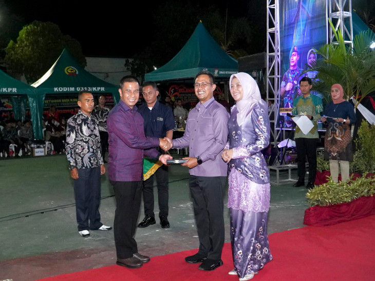 Bupati Kampar Lepas Sambut Dandim 0313/KPR
