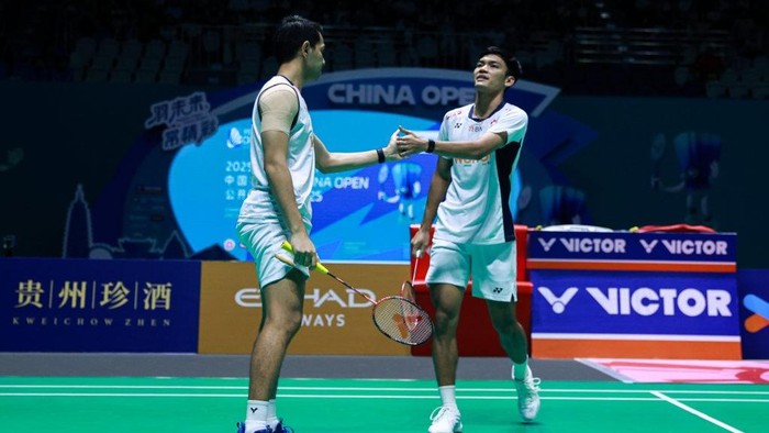 Kalahkan Ganda Malaysia, Fajar/Fikri Juara China Open 2025
