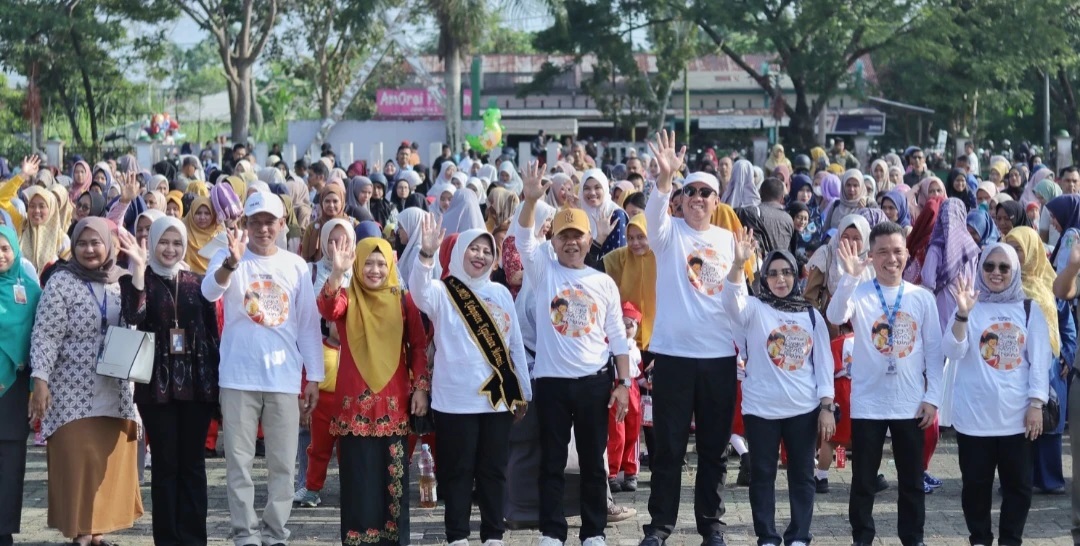Sempena Hari Anak Nasional, Bupati Asmar Launching buku "Olahan Sagu, Nenek dan Naina"