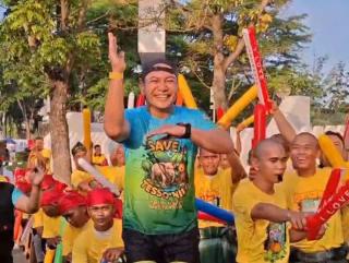 Bikin Heboh CFD Pekanbaru: Kapolda Herry Heryawan Ikut 