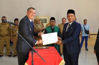 32 Pejabat Fungsional dan Administrator Pemkab Meranti Dilantik