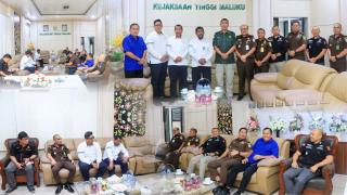 Kajati Maluku Terima Kunjungan Silaturahmi General Manager PT ASDP Cabang Ambon 