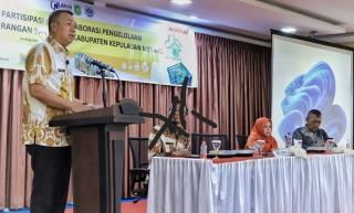 Wabup Meranti hadiri Rakor Peluncuran Program Pengurangan Sampah di Kabupaten Kepulauan Meranti