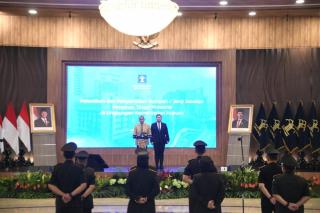 Dilantik Wamenkumham, Rudy Hendra Pakpahan Resmi Pimpin Kemenkumham Riau