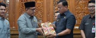Bupati Hadiri Paripurna Pendapat Akhir DPRD Terhadap Ranperda Pertanggungjawaban APBD 2024