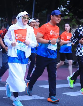 Wako Agung Ikuti Bhayangkara Run, Jadi Momen Dorong Semangat Kemajuan Kota