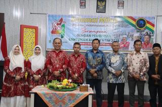 Bupati Inhil Bersama Ketua TP-PKK Hadiri Milad ke-4 GELIBU