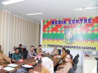 Wakil Bupati Kampar Pimpin Rakor Inflasi dan Program 3 Juta Rumah Bersama Kemendagri 