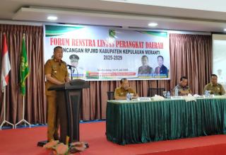 Optimalisasi Penyusunan RPJMD 2025-2029, Pemkab Meranti Buka Forum Renstra Lintas Perangkat Daerah